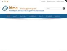 Tablet Screenshot of mshfma.org